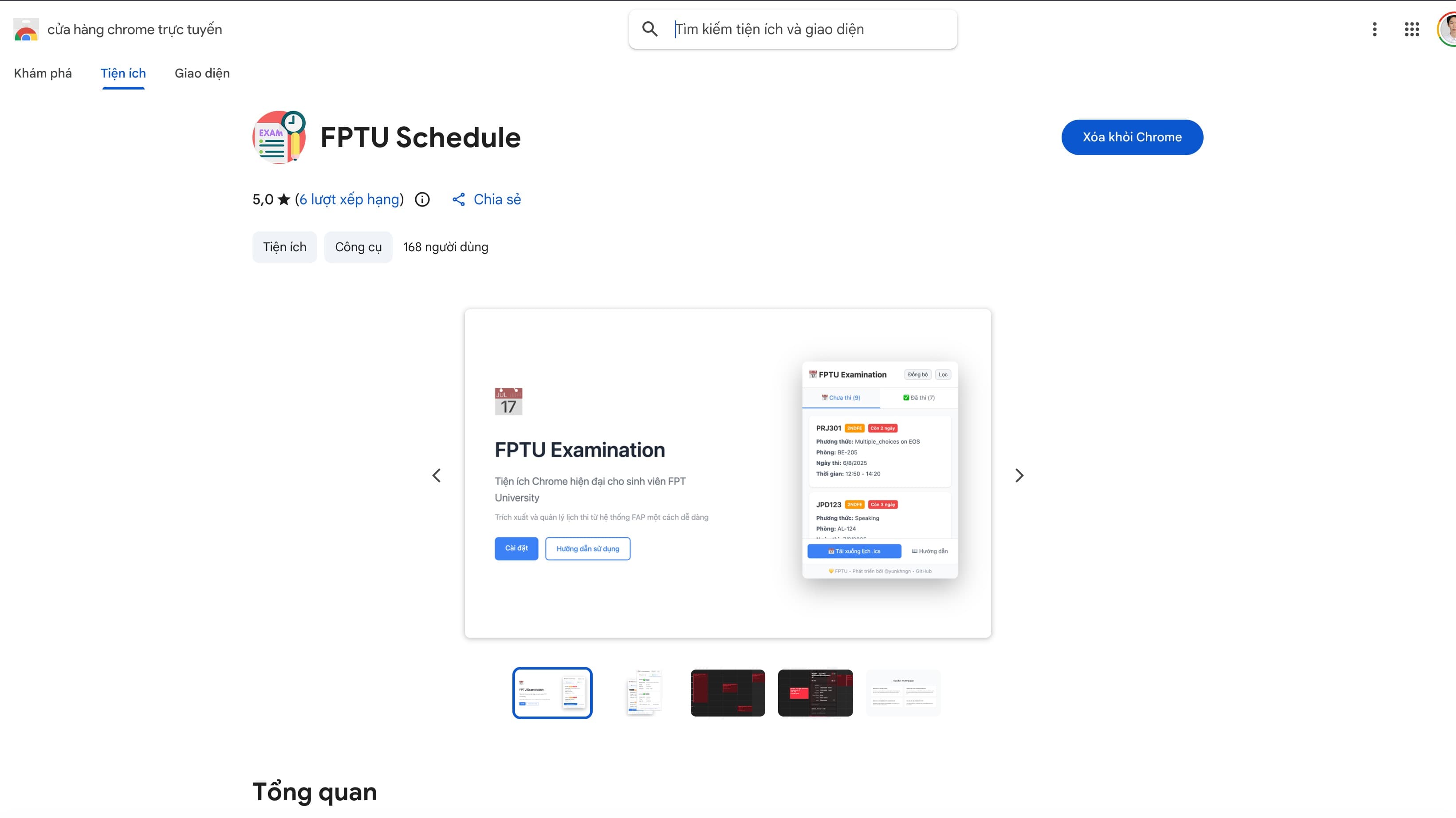 FPTU Schedule