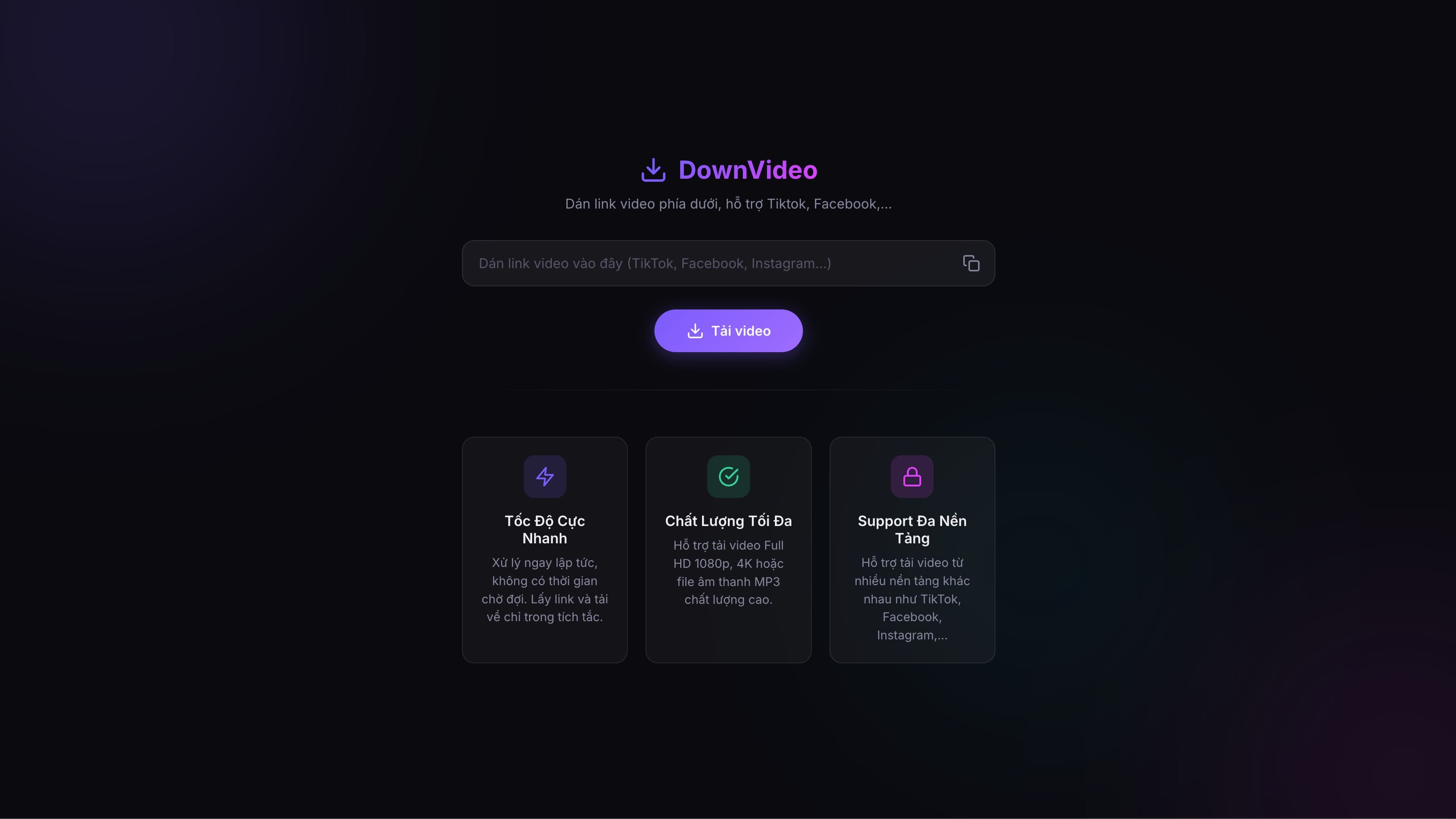 DownVideo — Video Downloader Client